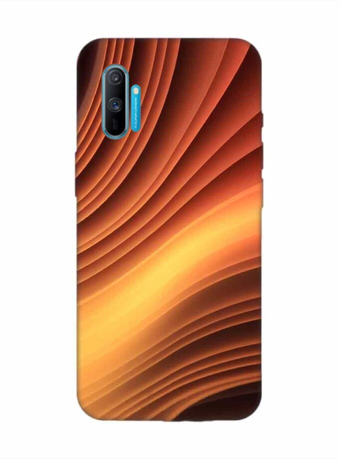 Realme C3 Full Frame Shot Pattern Custom Printed Back Cover Design
