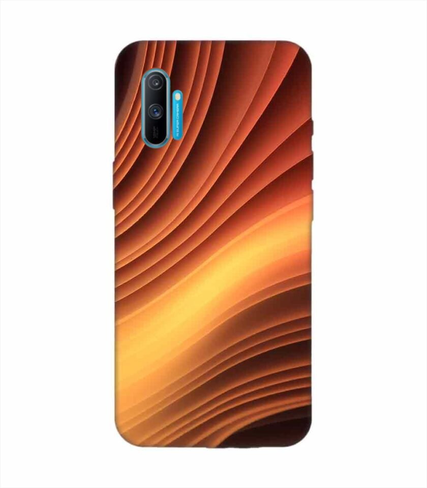 Realme C3 Full Frame Shot Pattern Custom Printed Back Cover Design