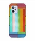 Realme C31 Full Frame Shot Multi Colored Wall Custom Printed Back Cover Design