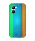 Realme C33 (2023) Full Frame Shot Green Wall Custom Printed Back Cover Design