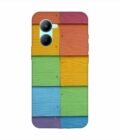 Realme C33 (2023) Full Frame Shot Multi Colored Wall (1) Custom Printed Back Cover Design