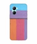 Realme C33 Full Frame Shot Multi Colored Wall By Swimming Pool Custom Printed Back Cover Design
