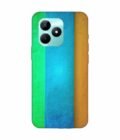 Realme C51 Full Frame Shot Green Wall Custom Printed Back Cover Design