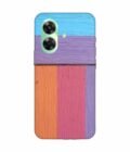 Realme C61 Full Frame Shot Multi Colored Wall By Swimming Pool Custom Printed Back Cover Design