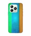 Realme C63 (4G) Full Frame Shot Green Wall Custom Printed Back Cover Design