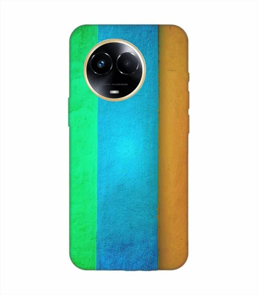Realme C67 (5G) Full Frame Shot Green Wall Custom Printed Back Cover Design