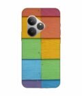 Realme Gt 6 Full Frame Shot Multi Colored Wall (1) Custom Printed Back Cover Design