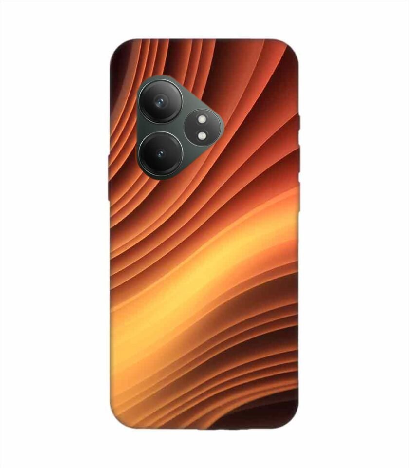 Realme Gt 6T (5G) Full Frame Shot Pattern Custom Printed Back Cover Design
