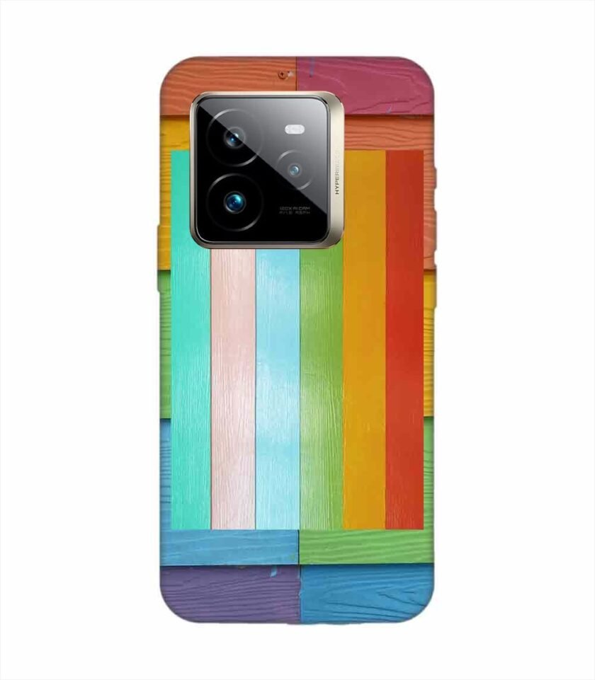 Realme Gt 7 Pro (5G) Full Frame Shot Multi Colored Wall Custom Printed Back Cover Design