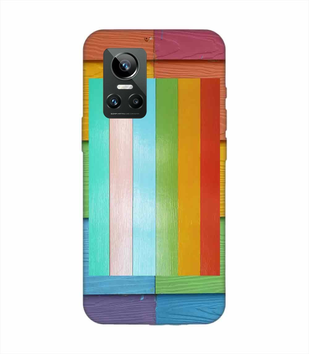 Realme Gt Neo 3 Full Frame Shot Multi Colored Wall Custom Printed Back Cover Design