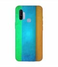 Realme Narzo 10A Full Frame Shot Green Wall Custom Printed Back Cover Design