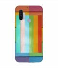 Realme Narzo 10A Full Frame Shot Multi Colored Wall Custom Printed Back Cover Design