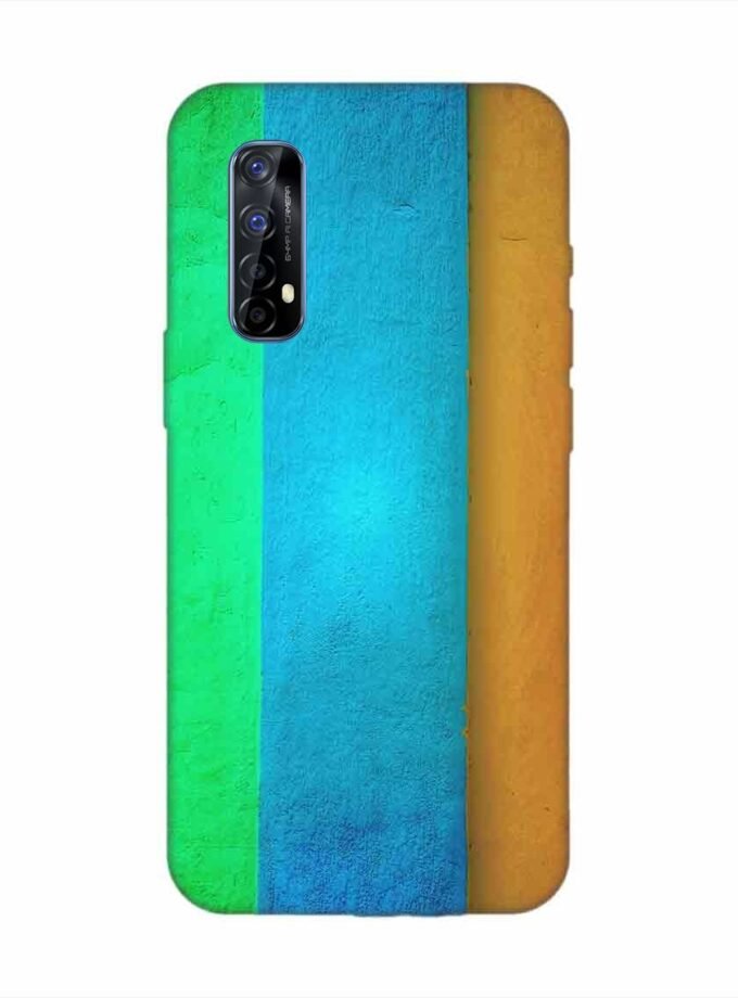 Realme Narzo 20 Pro Full Frame Shot Green Wall Custom Printed Back Cover Design