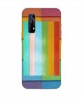 Realme Narzo 20 Pro Full Frame Shot Multi Colored Wall Custom Printed Back Cover Design