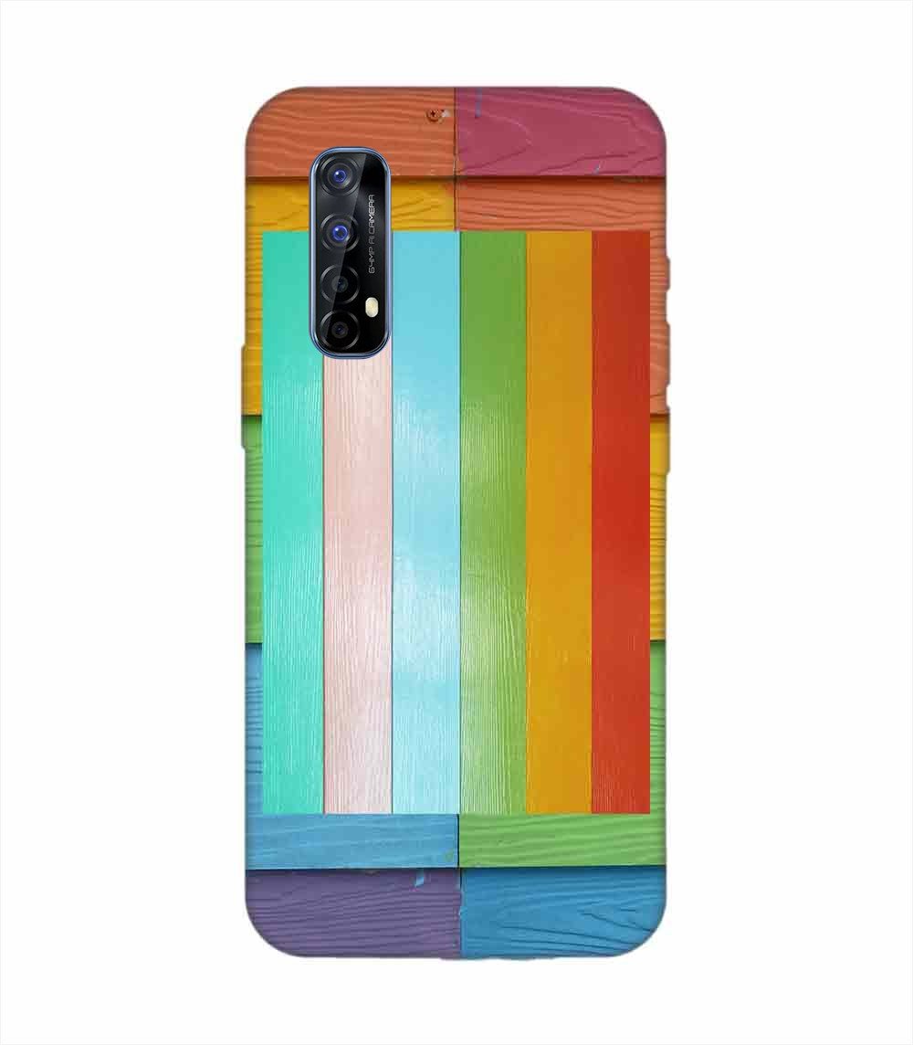 Realme Narzo 20 Pro Full Frame Shot Multi Colored Wall Custom Printed Back Cover Design