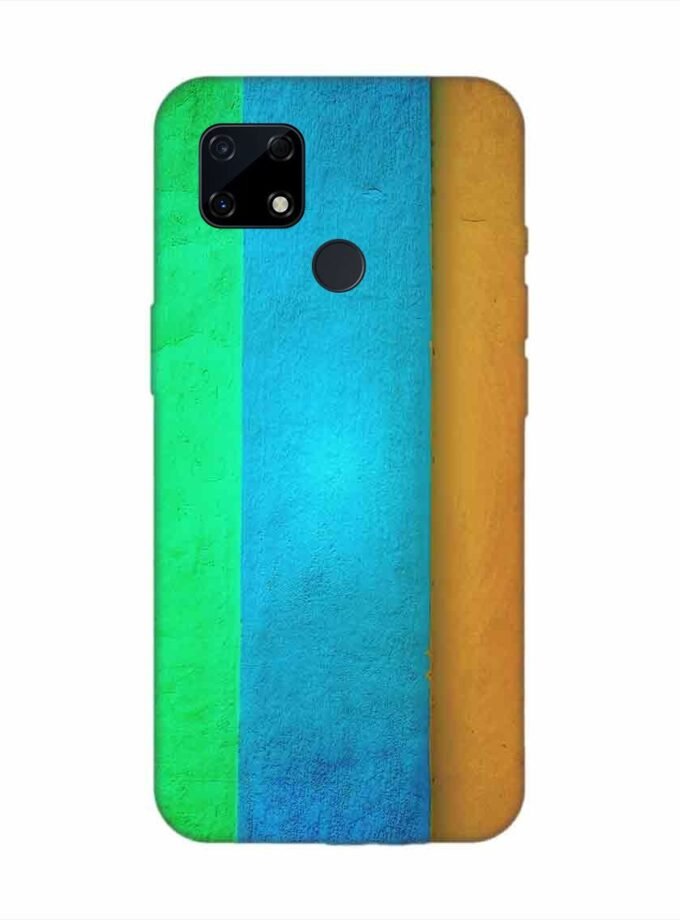 Realme Narzo 20 Full Frame Shot Green Wall Custom Printed Back Cover Design