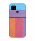 Realme Narzo 20 Full Frame Shot Multi Colored Wall By Swimming Pool Custom Printed Back Cover Design
