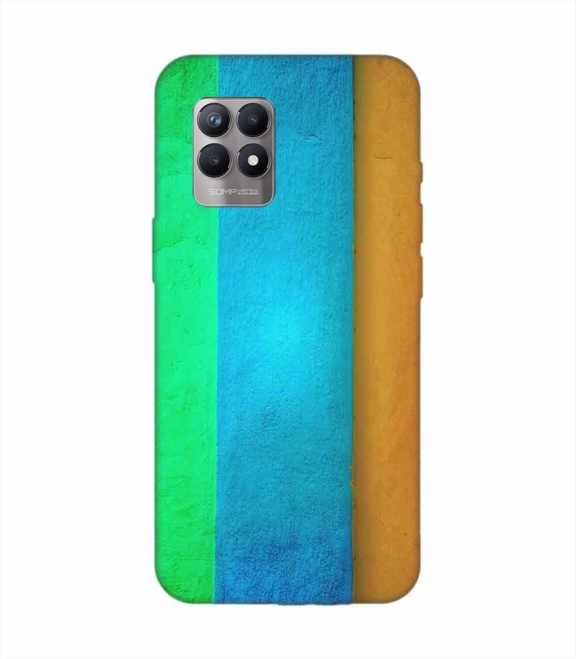 Realme Narzo 50 (4G) Full Frame Shot Green Wall Custom Printed Back Cover Design