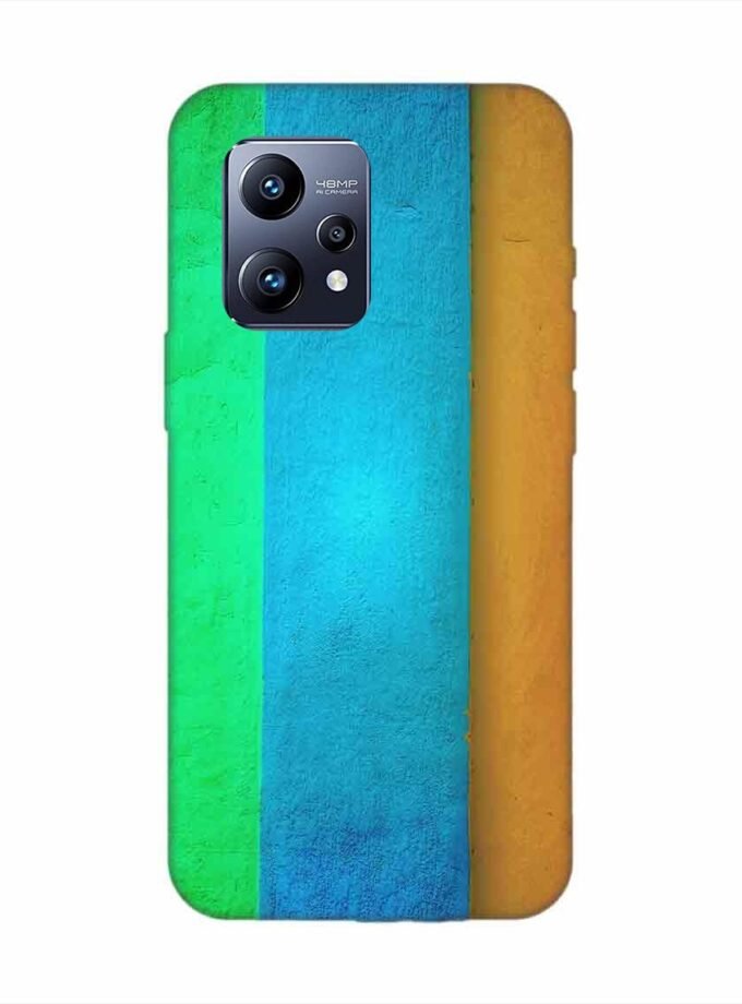 Realme Narzo 50 Pro Full Frame Shot Green Wall Custom Printed Back Cover Design
