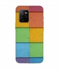 Realme Narzo 50A Prime Full Frame Shot Multi Colored Wall (1) Custom Printed Back Cover Design