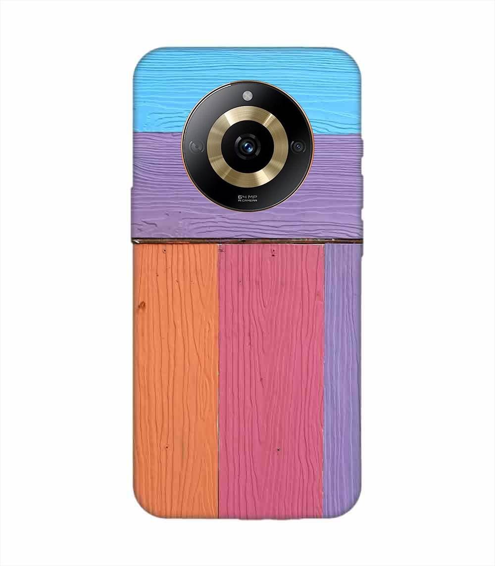 Realme Narzo 60 (5G) Full Frame Shot Multi Colored Wall By Swimming Pool Custom Printed Back Cover Design