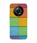 Realme Narzo 60 Pro (5G) Full Frame Shot Multi Colored Wall (1) Custom Printed Back Cover Design