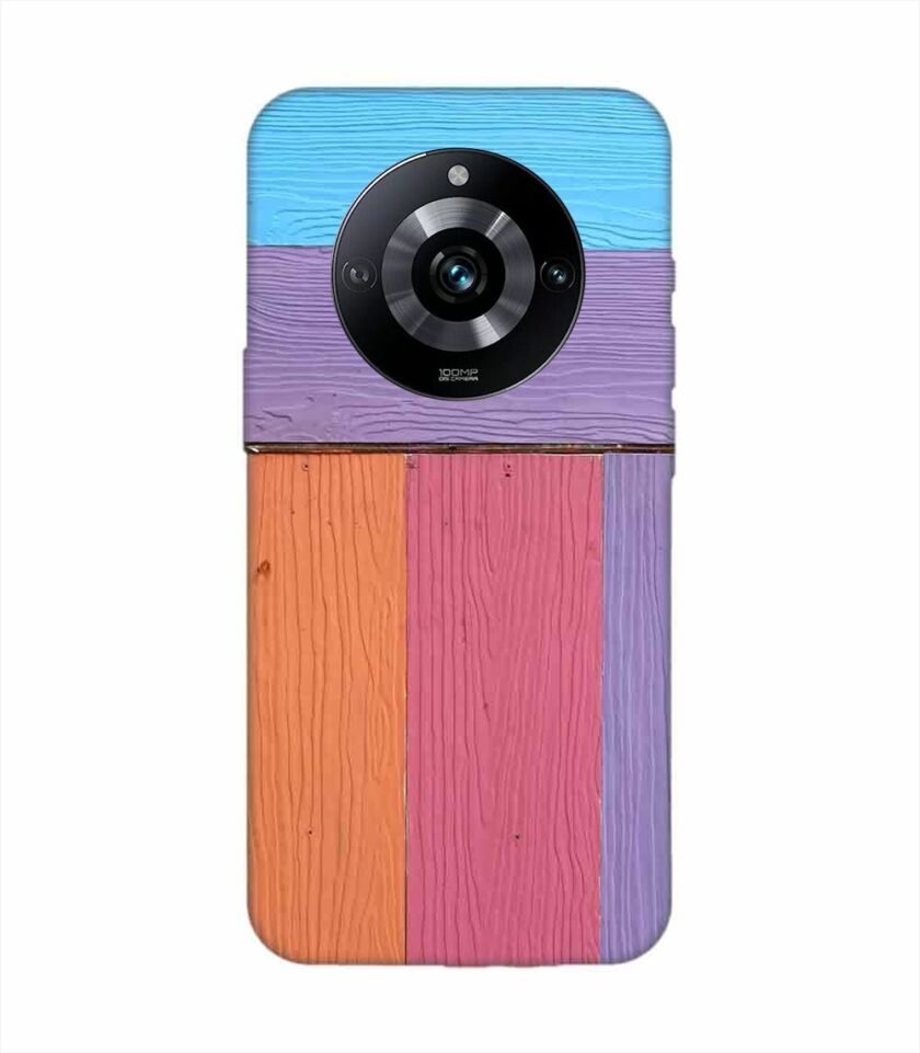 Realme Narzo 60 Pro (5G) Full Frame Shot Multi Colored Wall By Swimming Pool Custom Printed Back Cover Design