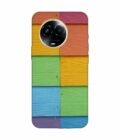 Realme Narzo 60X (5G) Full Frame Shot Multi Colored Wall (1) Custom Printed Back Cover Design