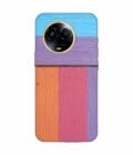 Realme Narzo 60X (5G) Full Frame Shot Multi Colored Wall By Swimming Pool Custom Printed Back Cover Design