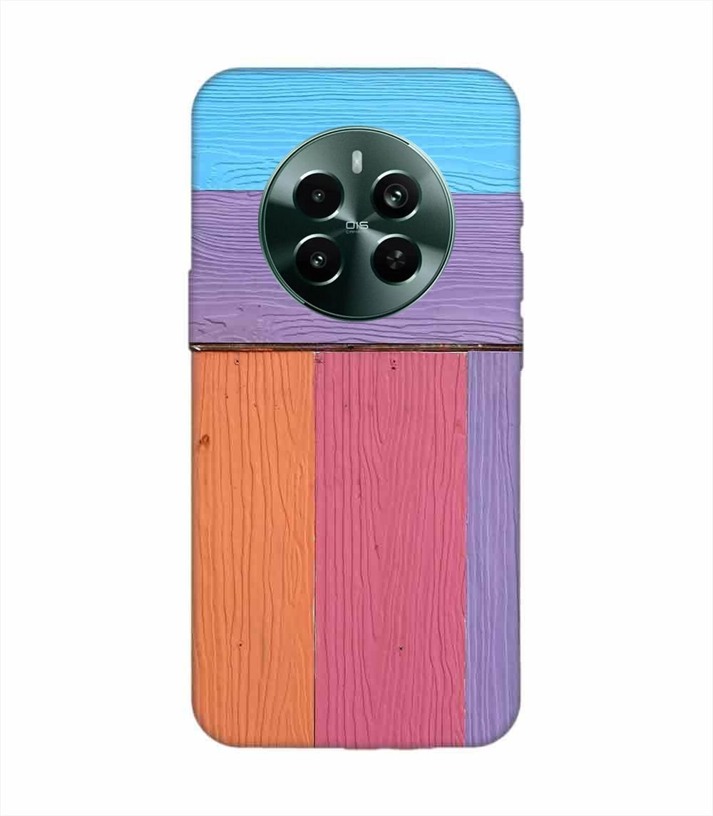 Realme Narzo 70 (5G) Full Frame Shot Multi Colored Wall By Swimming Pool Custom Printed Back Cover Design