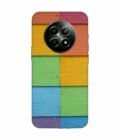 Realme Narzo 70X (5G) Full Frame Shot Multi Colored Wall (1) Custom Printed Back Cover Design