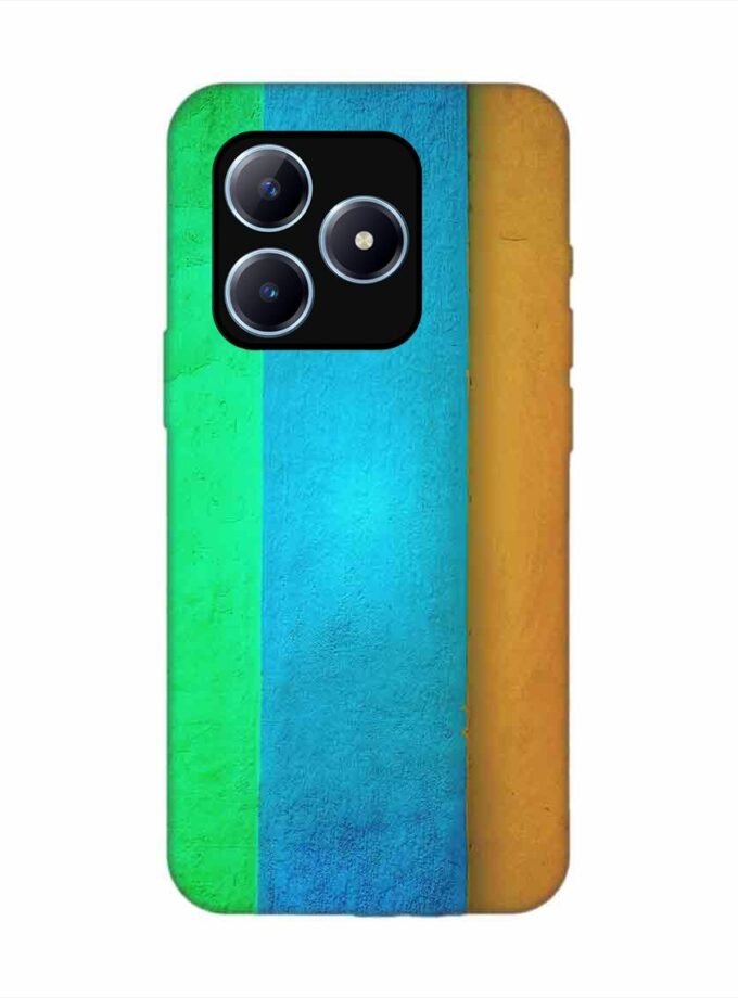Realme Narzo N63 Full Frame Shot Green Wall Custom Printed Back Cover Design