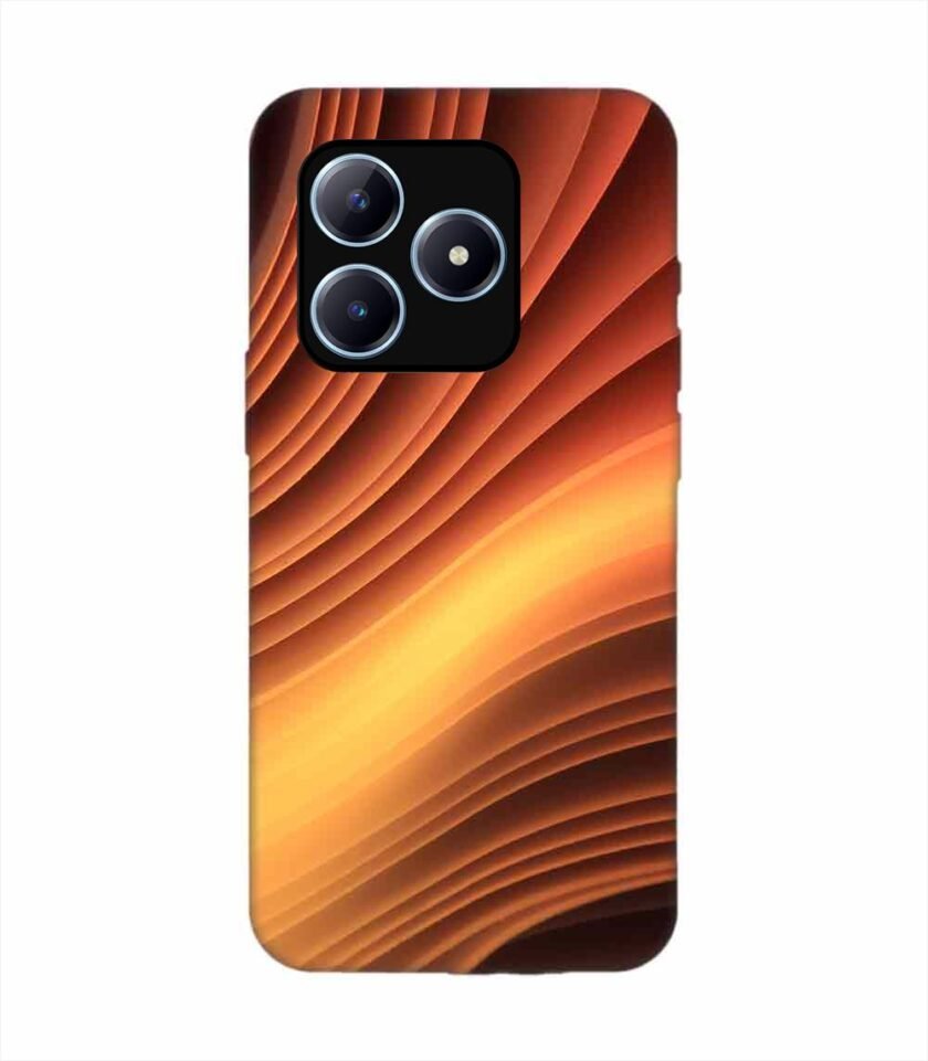 Realme Narzo N63 Full Frame Shot Pattern Custom Printed Back Cover Design
