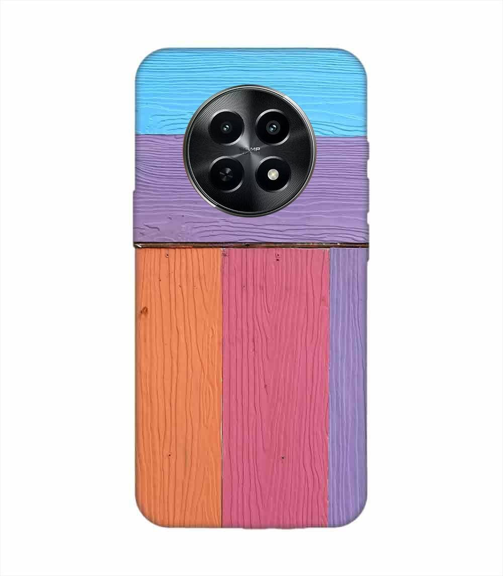 Realme Narzo N65 (5G) Full Frame Shot Multi Colored Wall By Swimming Pool Custom Printed Back Cover Design