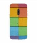 Realme X Full Frame Shot Multi Colored Wall (1) Custom Printed Back Cover Design