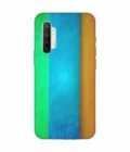 Realme X2 Full Frame Shot Green Wall Custom Printed Back Cover Design