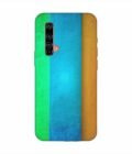 Realme X3 Full Frame Shot Green Wall Custom Printed Back Cover Design