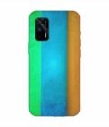 Realme X7 Max (5G) Full Frame Shot Green Wall Custom Printed Back Cover Design