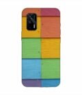 Realme X7 Max (5G) Full Frame Shot Multi Colored Wall (1) Custom Printed Back Cover Design