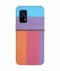Realme X7 Max (5G) Full Frame Shot Multi Colored Wall By Swimming Pool Custom Printed Back Cover Design