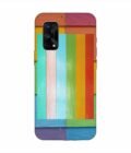 Realme X7 Pro (5G) Full Frame Shot Multi Colored Wall Custom Printed Back Cover Design