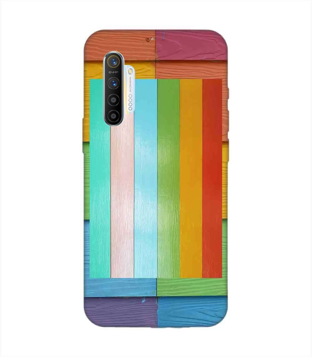 Realme Xt Full Frame Shot Multi Colored Wall Custom Printed Back Cover Design
