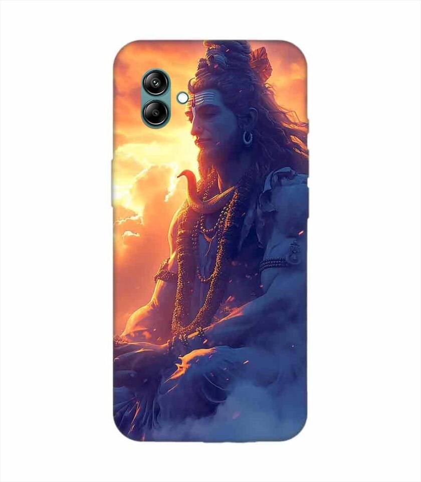 Samsung Galaxy A04E Happy Maha Shivaratri Wallpaper Custom Printed Back Cover Design