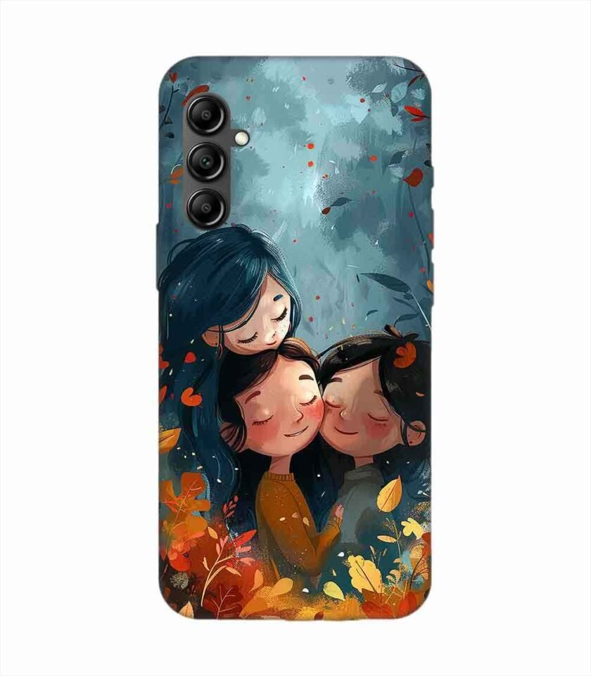 Samsung Galaxy A14 (5G) Happy Friendship Day Text With Suitable Image Friendship Celebration Custom Printed Back Cover Design