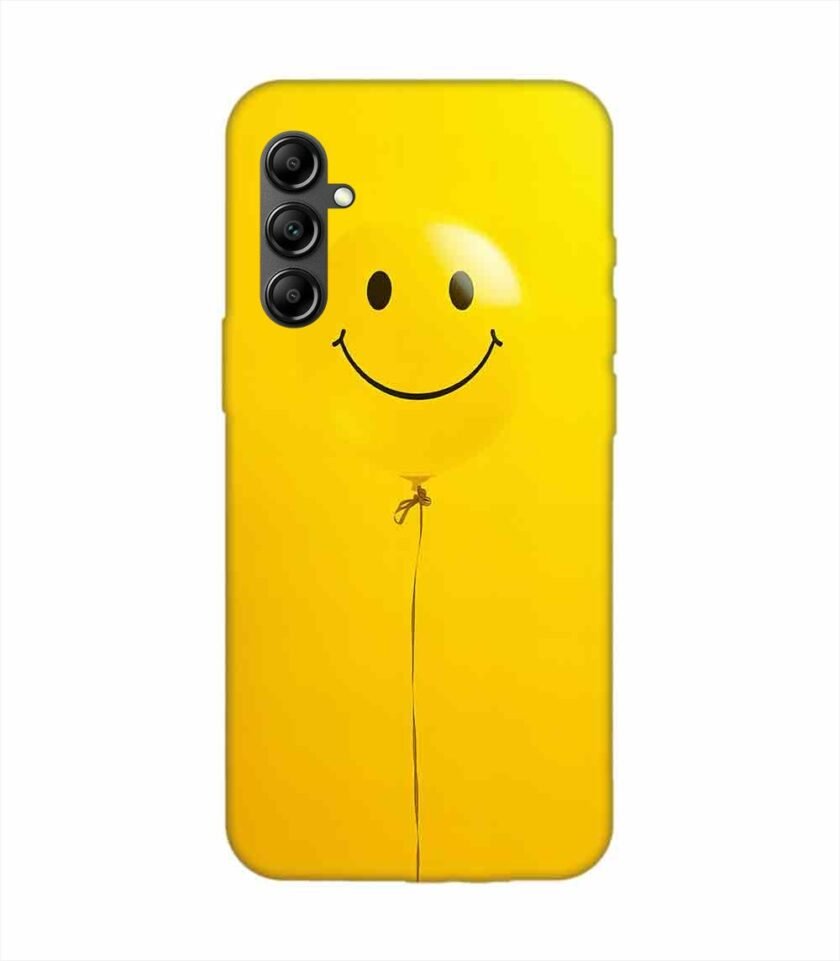 Samsung Galaxy A14 (5G) Happy Yellow Balloon Custom Printed Back Cover Design