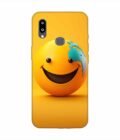 Samsung Galaxy A30 Happy Smiley Face Emoji Custom Printed Back Cover Design