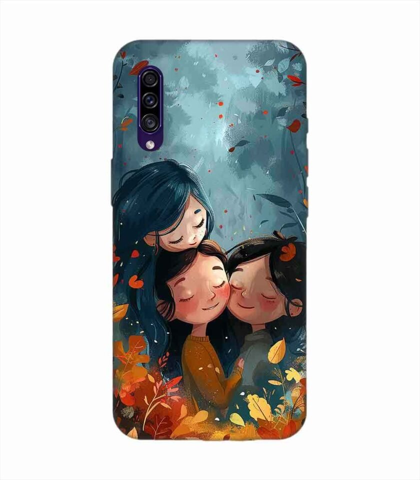 Samsung Galaxy A30S Happy Friendship Day Text With Suitable Image Friendship Celebration Custom Printed Back Cover Design