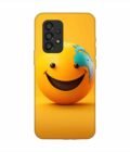 Samsung Galaxy A33 (5G) Happy Smiley Face Emoji Custom Printed Back Cover Design