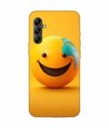 Samsung Galaxy A34 (5G) Happy Smiley Face Emoji Custom Printed Back Cover Design