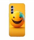 Samsung Galaxy A54 (5G) Happy Smiley Face Emoji Custom Printed Back Cover Design